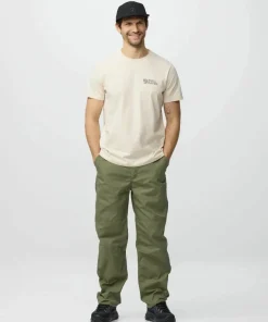Fjällräven Men's Vardag Relaxed Trousers Green Outlet