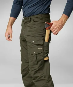 Fjällräven Men's Vidda Pro Trousers Dark Olive-Black