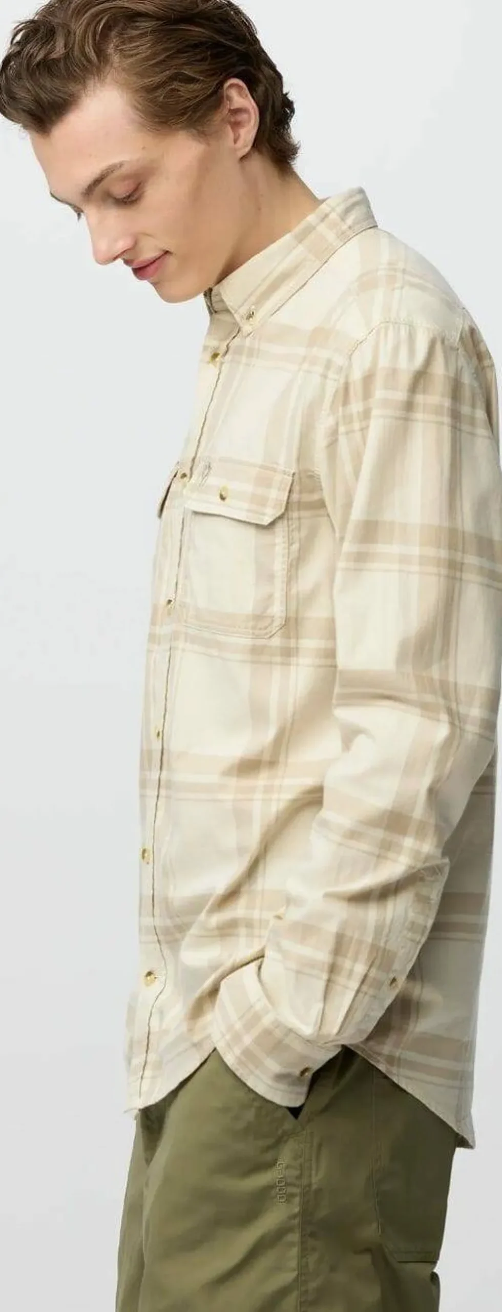Clearance Men's Övik Lite Flannel Shirt Herrtröjor & Skjortor