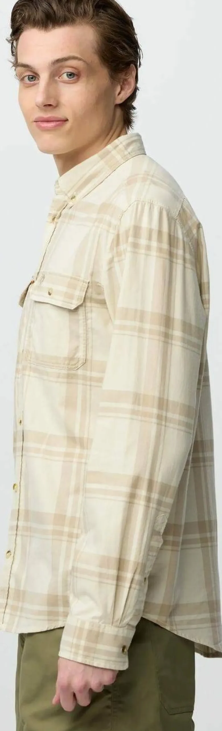 Clearance Men's Övik Lite Flannel Shirt Herrtröjor & Skjortor