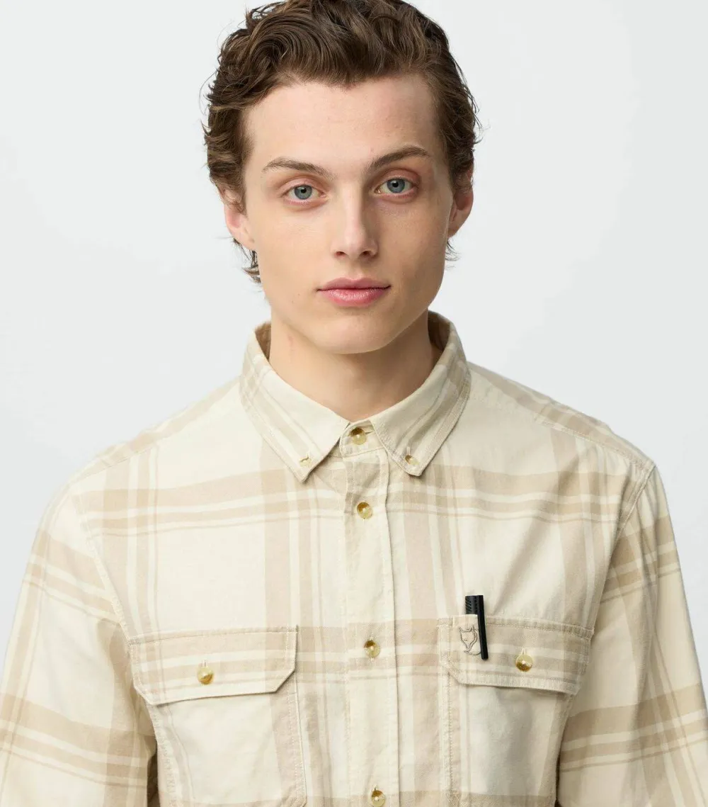 Clearance Men's Övik Lite Flannel Shirt Herrtröjor & Skjortor