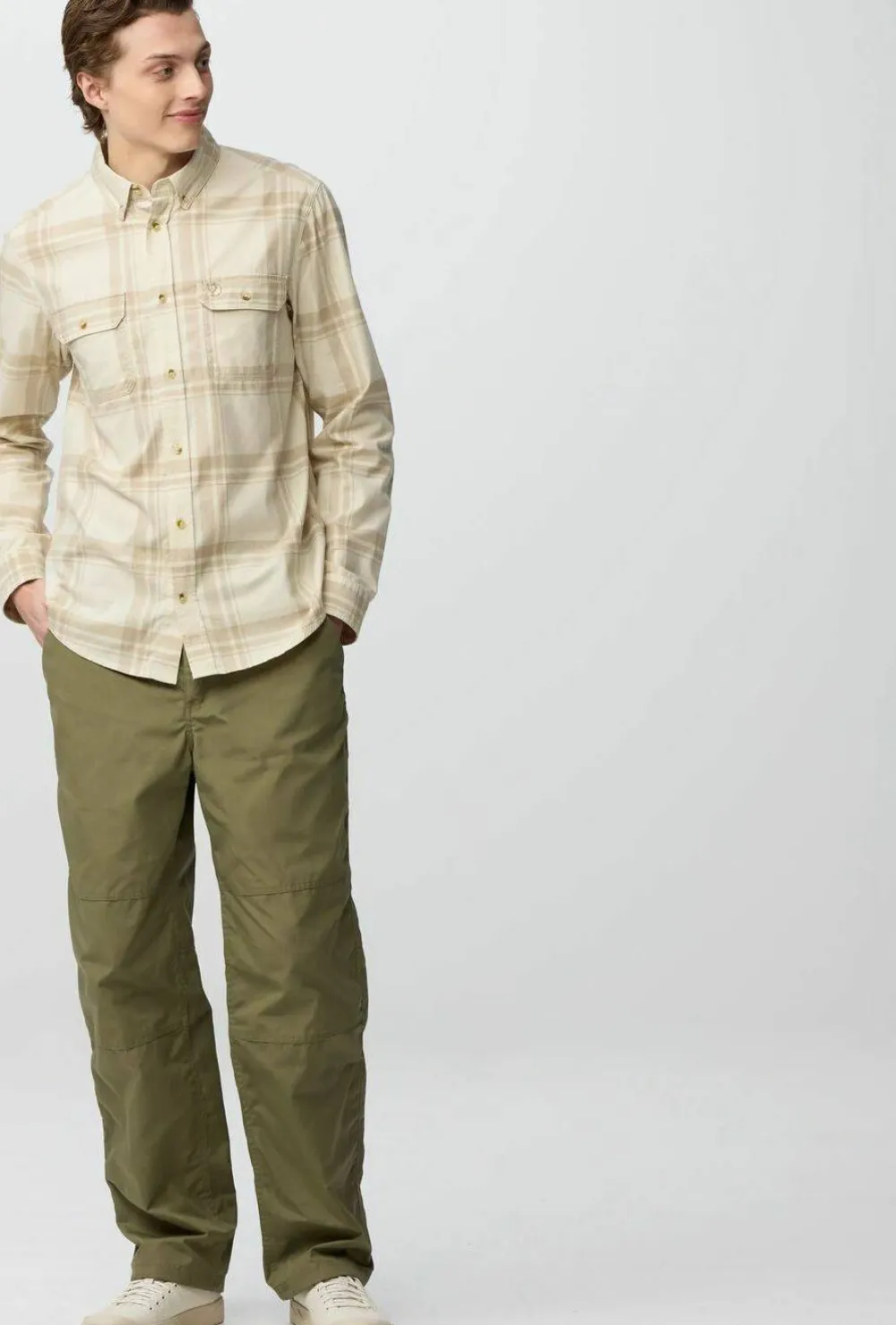Clearance Men's Övik Lite Flannel Shirt Herrtröjor & Skjortor