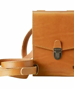 Fjällräven Sarek Bino Bag Leather Cognac New