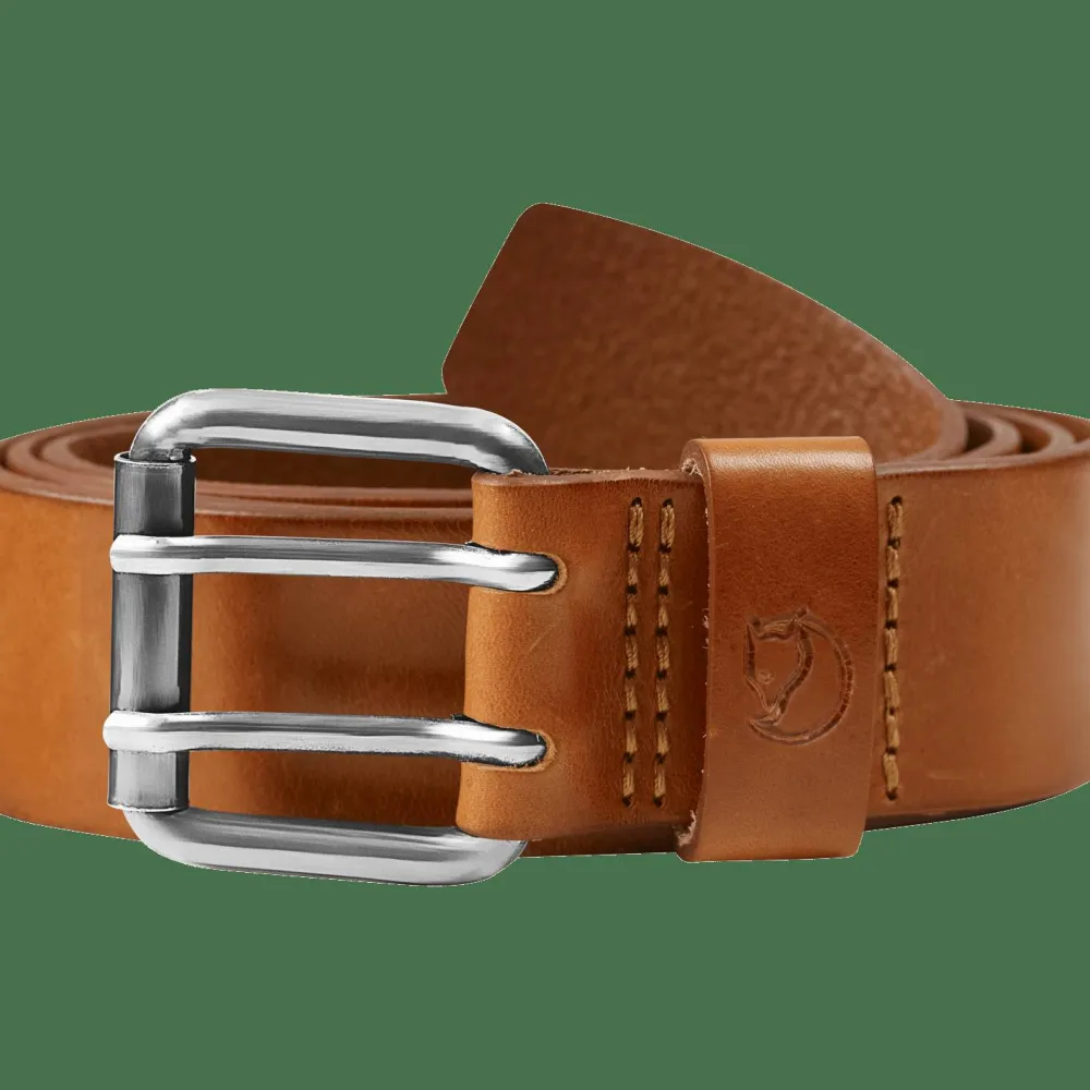 Fjällräven Singi Two-Pin Belt LEATHER COGNAC Best