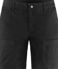 Fjällräven Women's Abisko Hybrid Trail Shorts Black