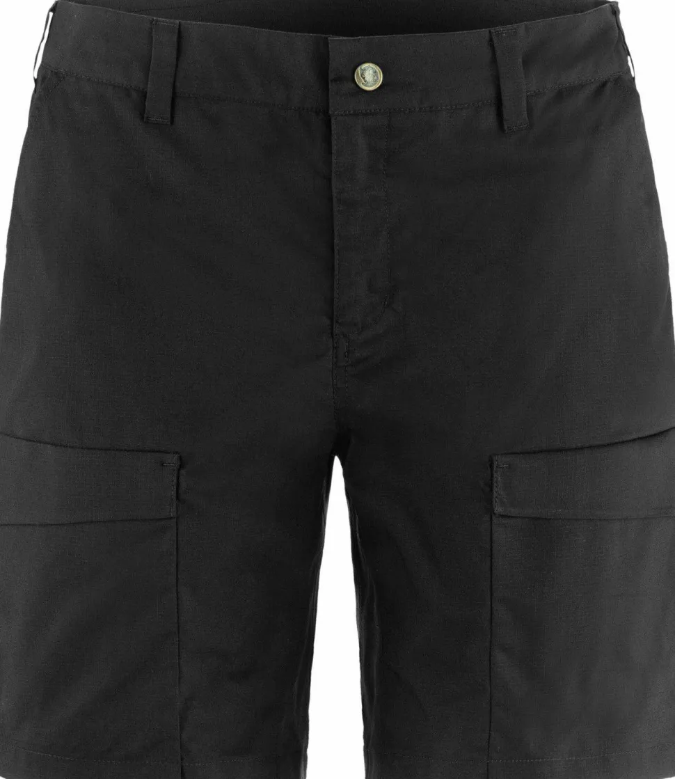 Fjällräven Women's Abisko Hybrid Trail Shorts Black