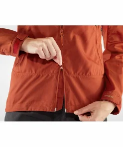 Fjällräven Women's Abisko Lite Trekking Jacket Dark Grey/Black