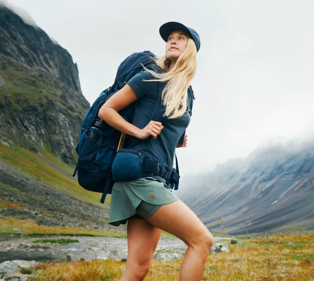 Fjällräven Women's Abisko Midsummer Skort Patina Green Hot