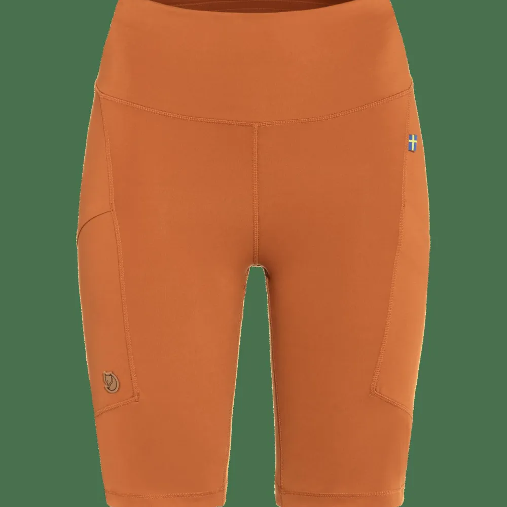 Fjällräven Women's Abisko Short Tights Terracotta Brown New