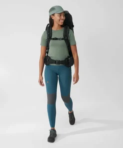 Fjällräven Women's Abisko Trekking Tights Pro Indigo Blue/Iron Grey