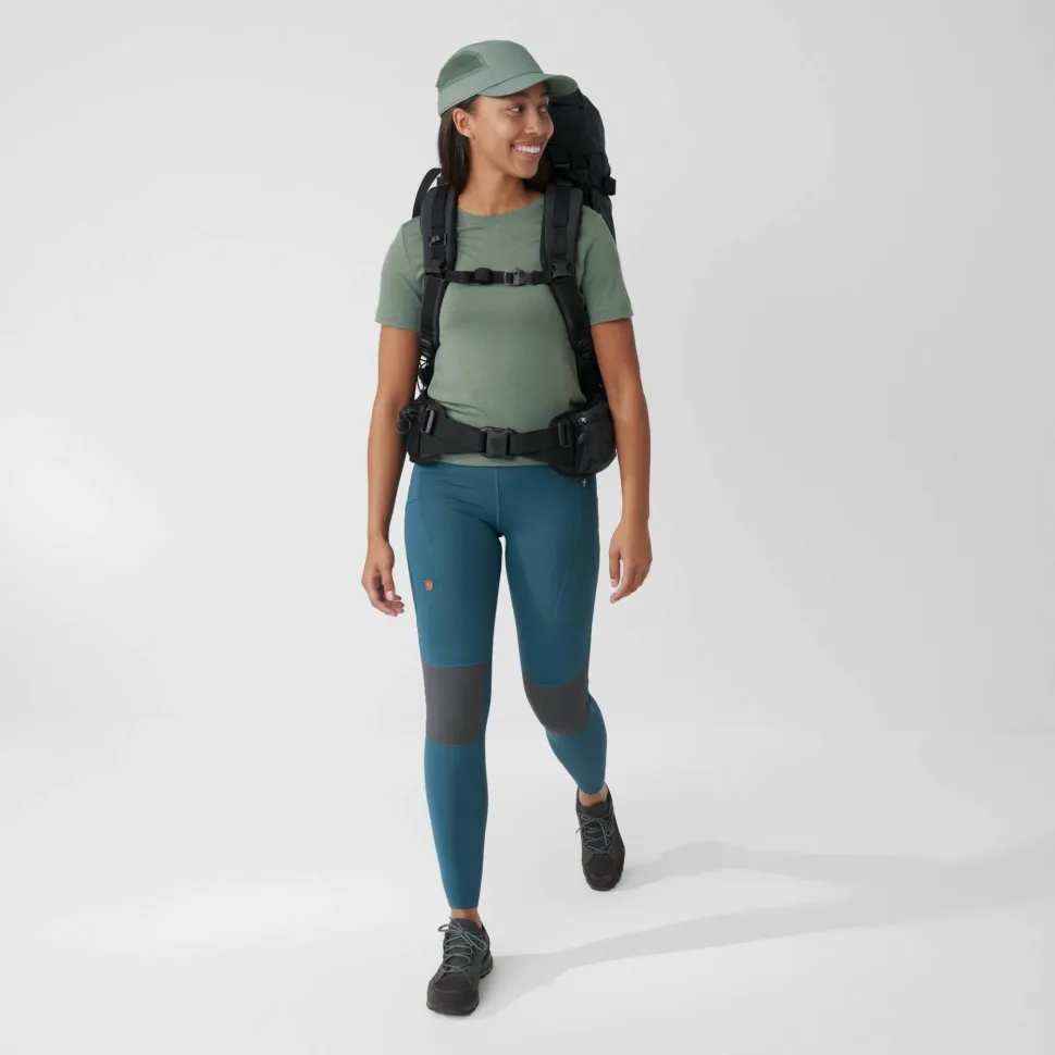 Fjällräven Women's Abisko Trekking Tights Pro Indigo Blue/Iron Grey