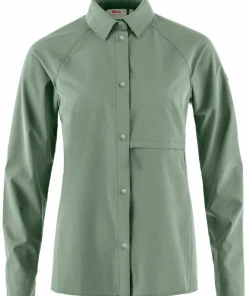 Fjällräven Women's Abisko Trekking Shirt Patina Green