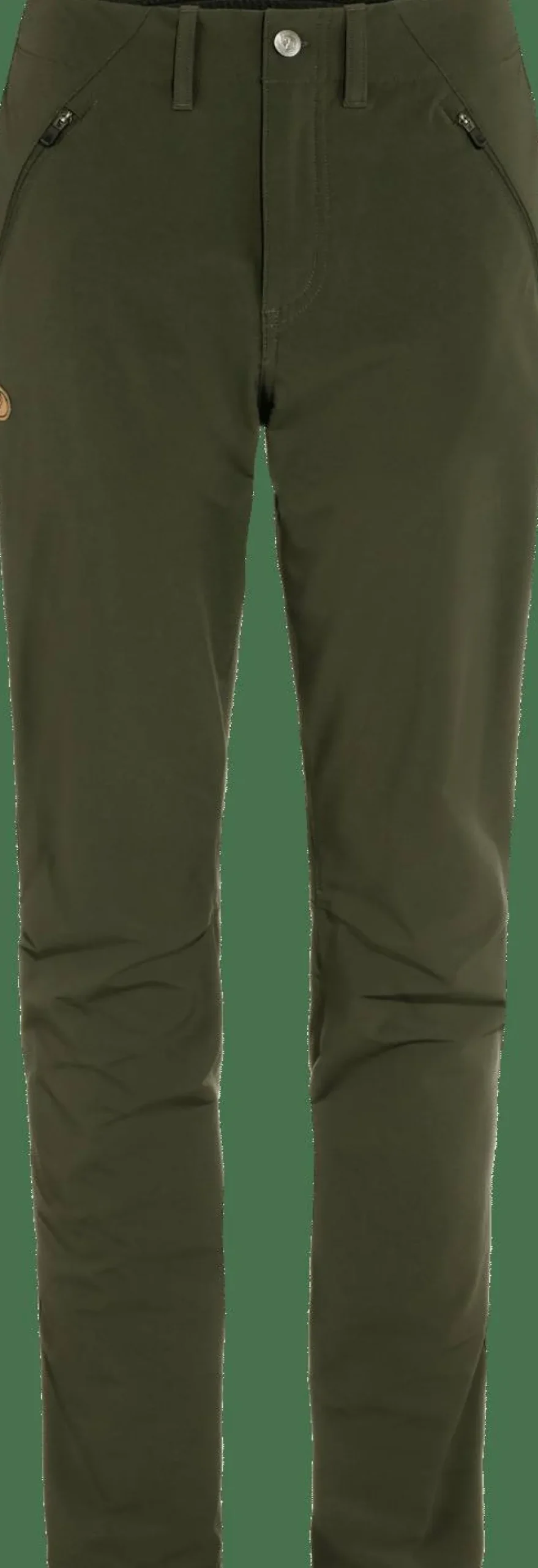 Fjällräven Women's Abisko Trail Stretch Trousers Deep Forest