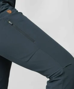 Fjällräven Women's Abisko Trail Stretch Trousers Deep Forest