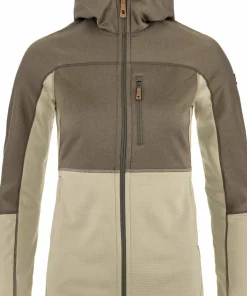 Fjällräven Women's Abisko Trail Fleece Fossil-suede Brown