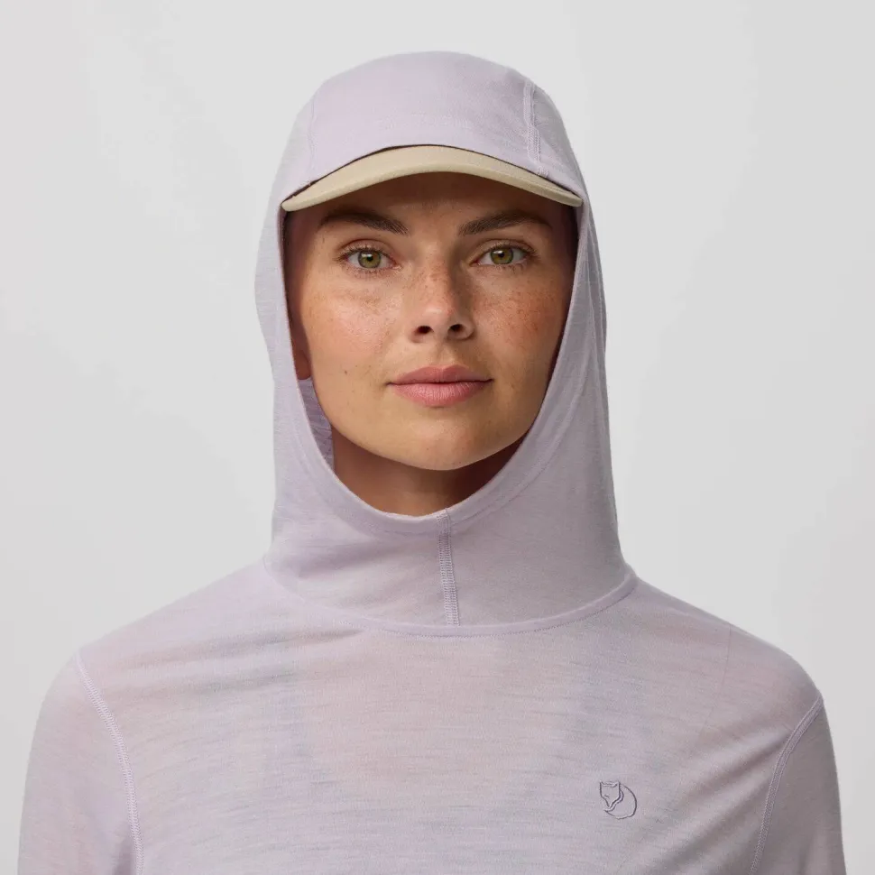 Fjällräven Women's Abisko Wool Hoodie Lavender Mist