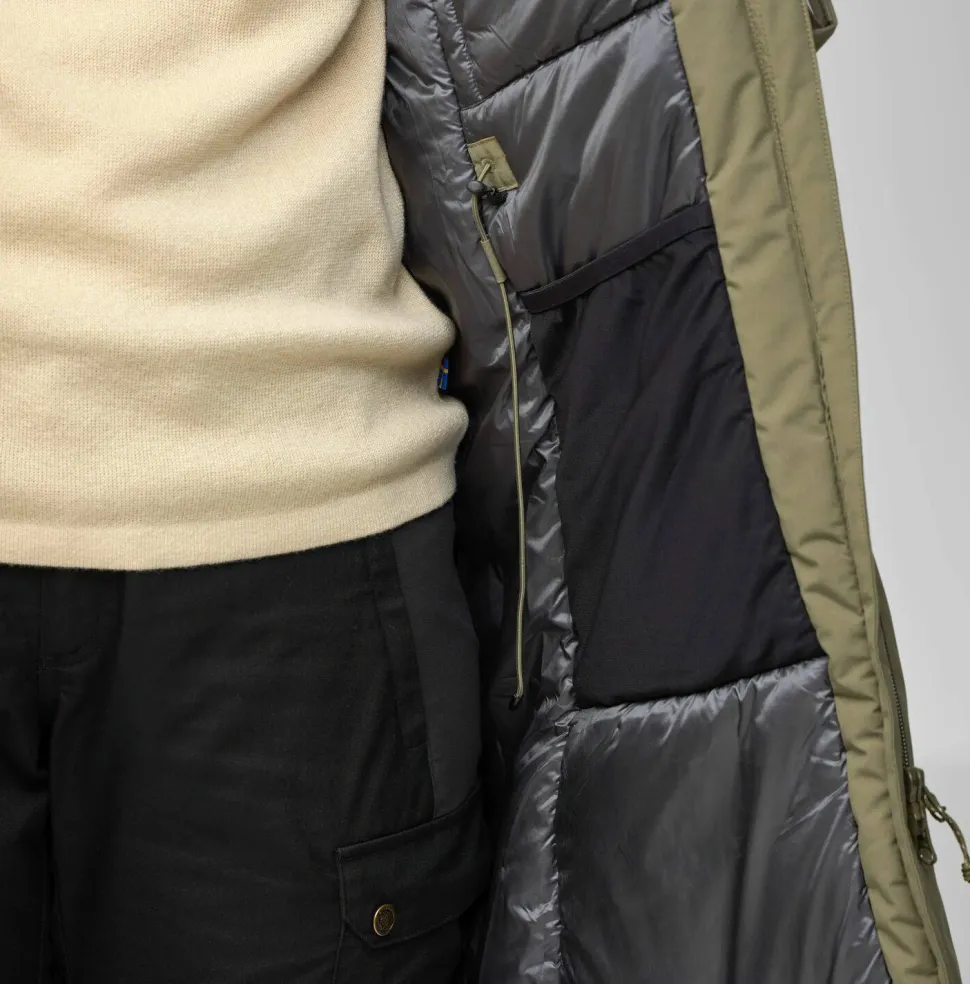 Fjällräven Women's Hc Hydratic Padded Parka Dark Navy