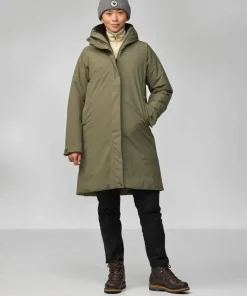 Fjällräven Women's Hc Hydratic Padded Parka Dark Navy