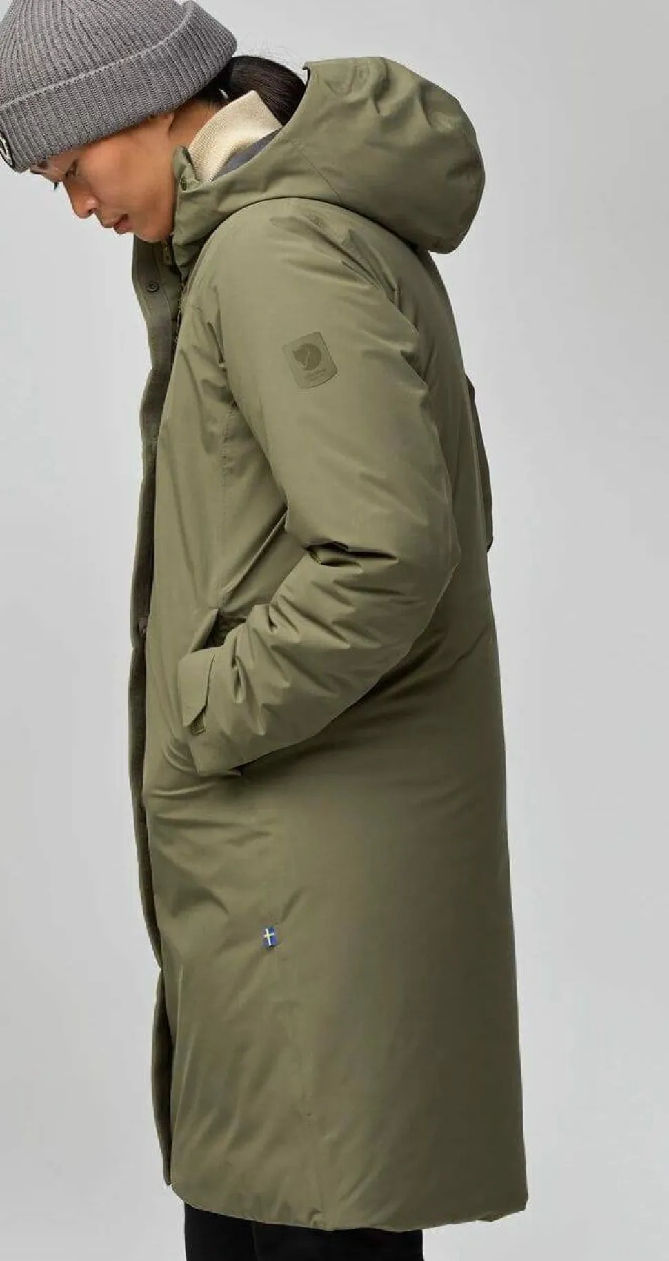 Fjällräven Women's Hc Hydratic Padded Parka Dark Navy