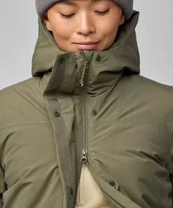 Fjällräven Women's Hc Hydratic Padded Parka Dark Navy