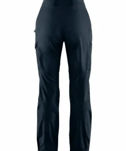 Fjällräven Women's Kaipak Trousers Curved Dark Navy Best