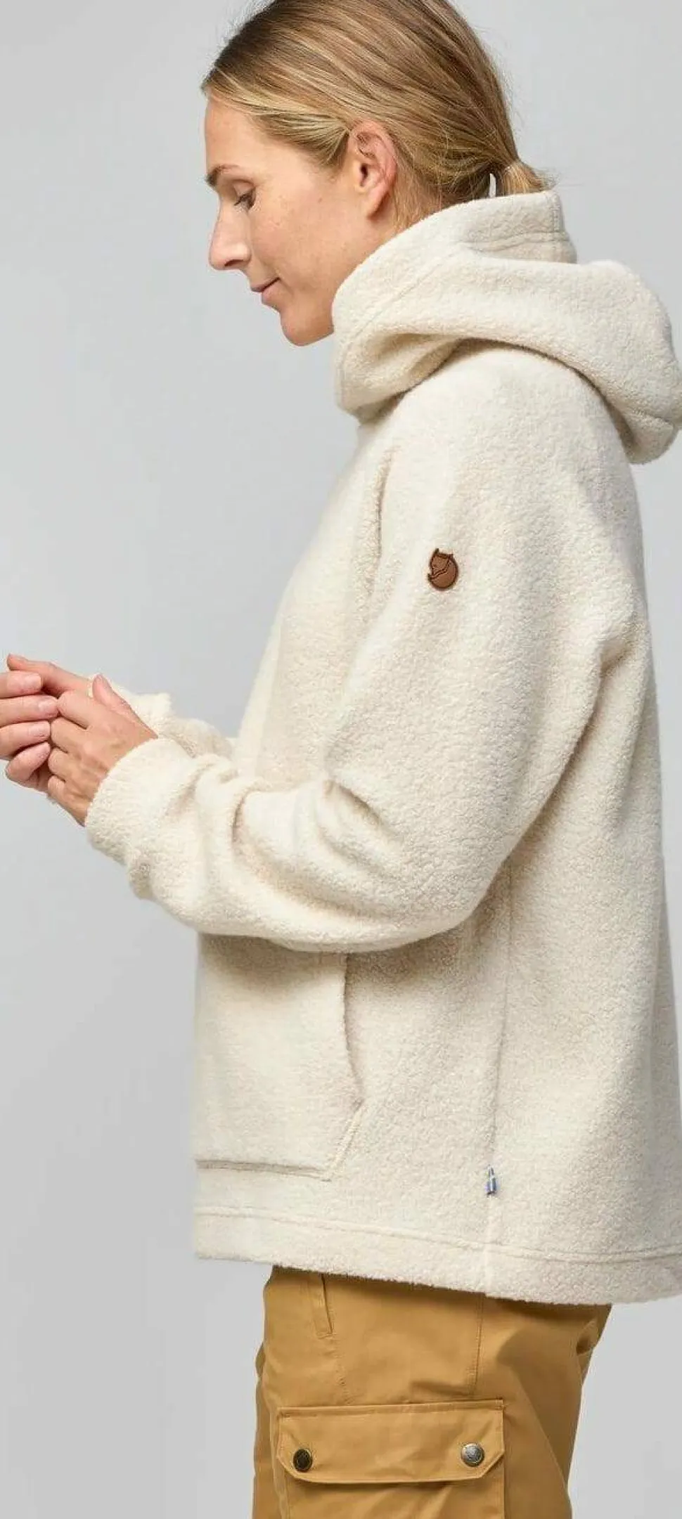 Fjällräven Women's Kaitum Hoodie Chalk White