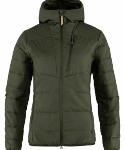 Online Women's Keb Padded Hoodie Damjackor