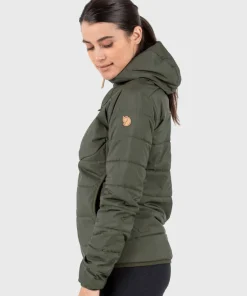 Online Women's Keb Padded Hoodie Damjackor