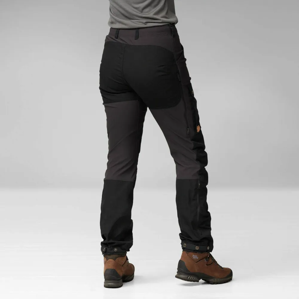 Fjällräven Women's Keb Trousers Curved Deep Forest-Laurel Green