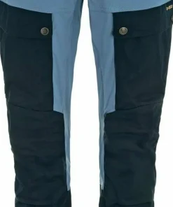 Fjällräven Women's Keb Trousers Curved Dark Navy-Dawn Blue New