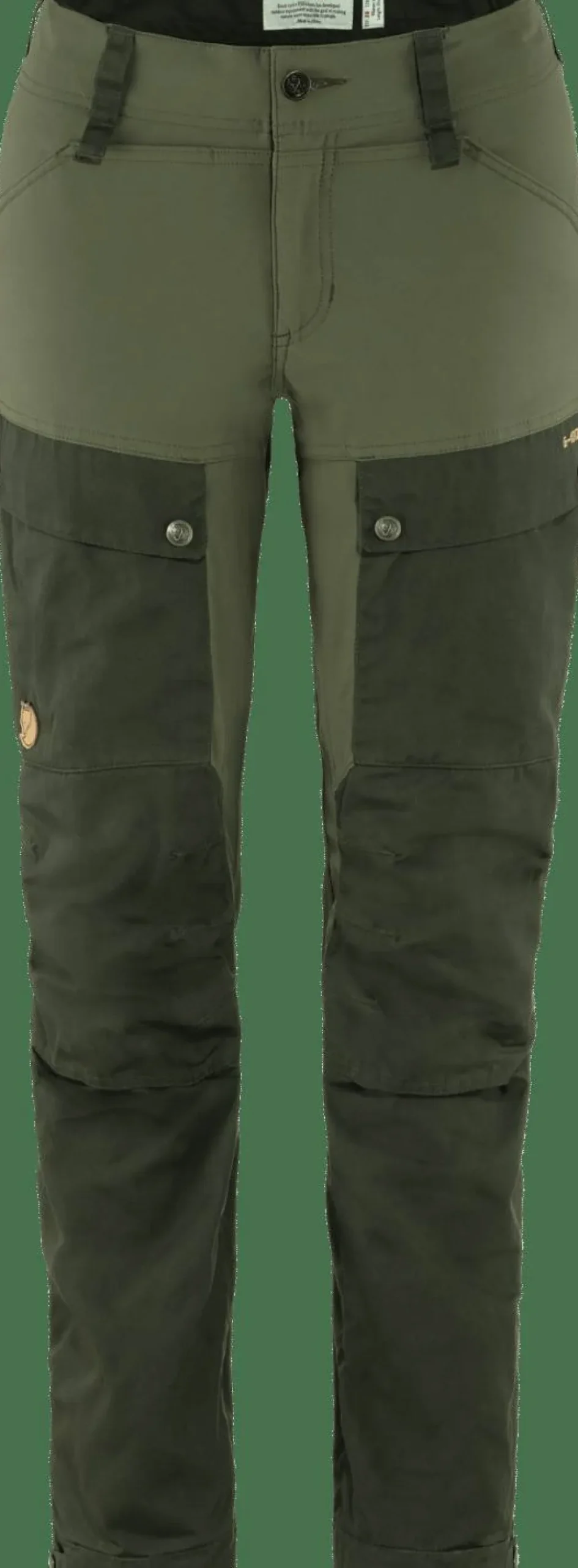 Fjällräven Women's Keb Trousers Deep Forest-Laurel Green