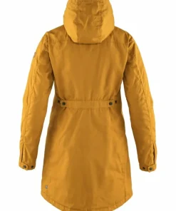 Fjällräven Women's Kiruna Padded Parka Acorn Hot