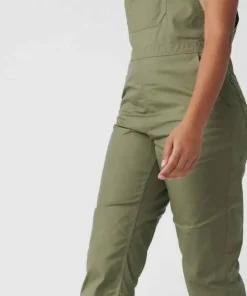 Fjällräven Women's Vardag Dungaree Trousers Green