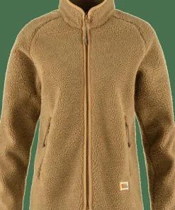 Fjällräven Women's Vardag Pile Fleece Buckwheat Brown Outlet