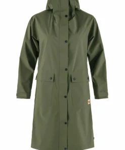Fjällräven Women's Vardag Rain Parka Laurel Green Sale