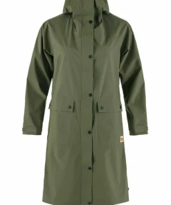 Fjällräven Women's Vardag Rain Parka Laurel Green Sale