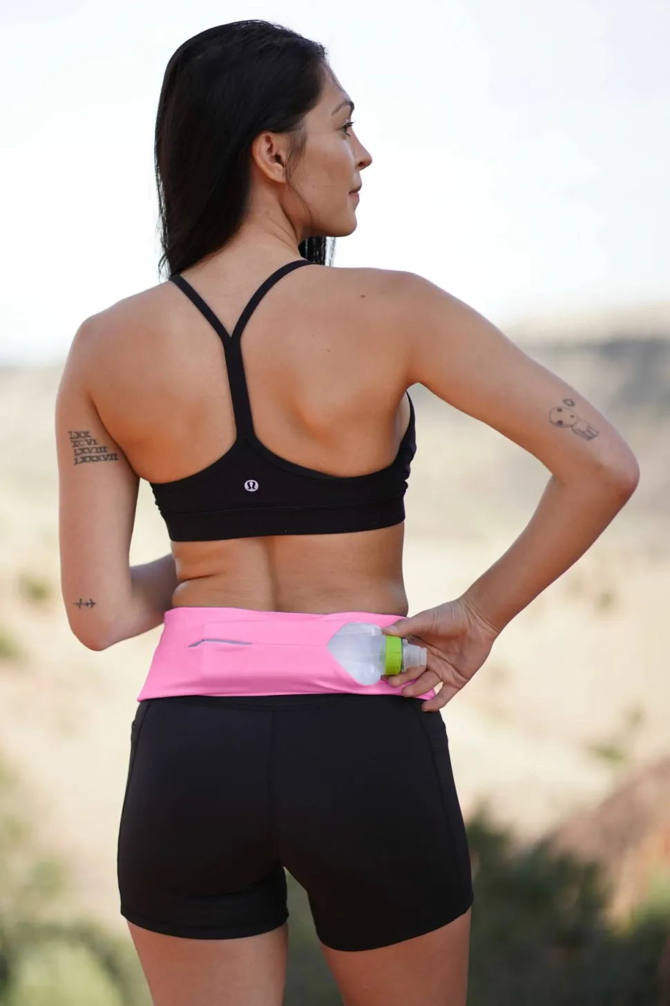 FlipBelt Zipper Black