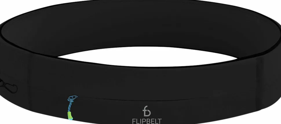FlipBelt Zipper Black