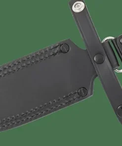 Fällkniven A1 With Leather Sheath Black