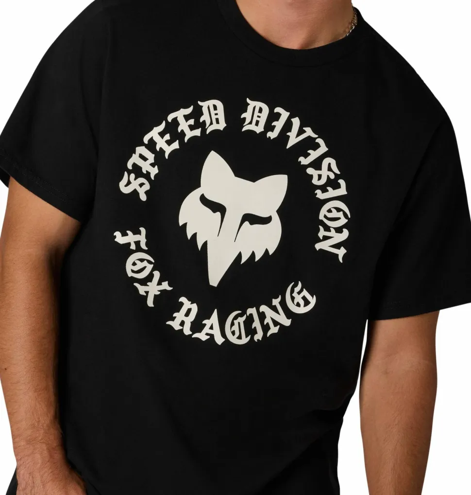 Fox Men's Badge 195 Original Short Sleeve Tee Black