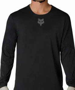 Fox Men's Flexair Long Sleeve Jersey Black Hot