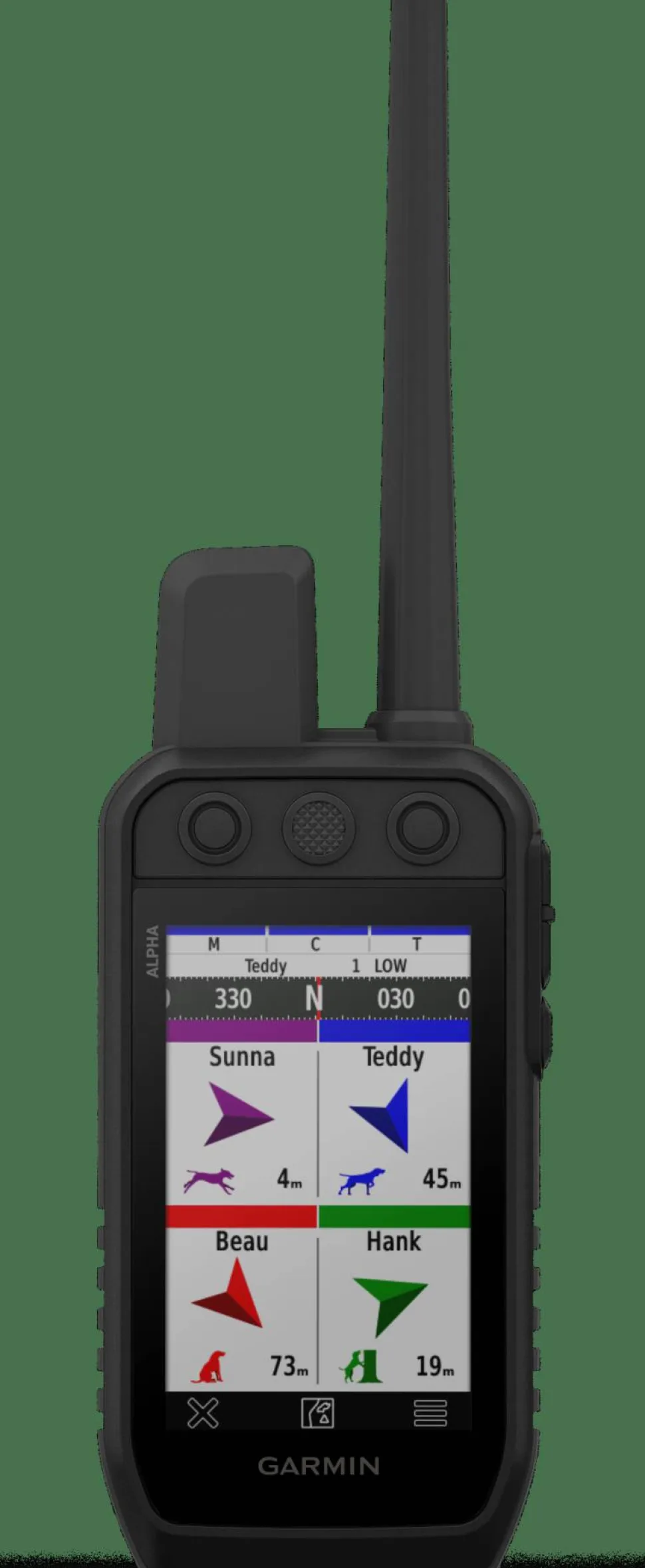 Garmin Alpha 300 Handheld Only Nordic Black
