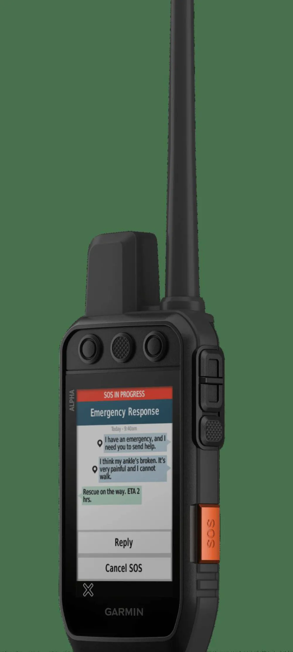 Garmin Alpha 300i Handheld Only Nordic Black