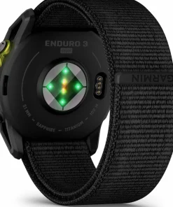 Garmin Enduro 3 Carbon Grey DLC Titanium/Black UltraFit Nylon Strap