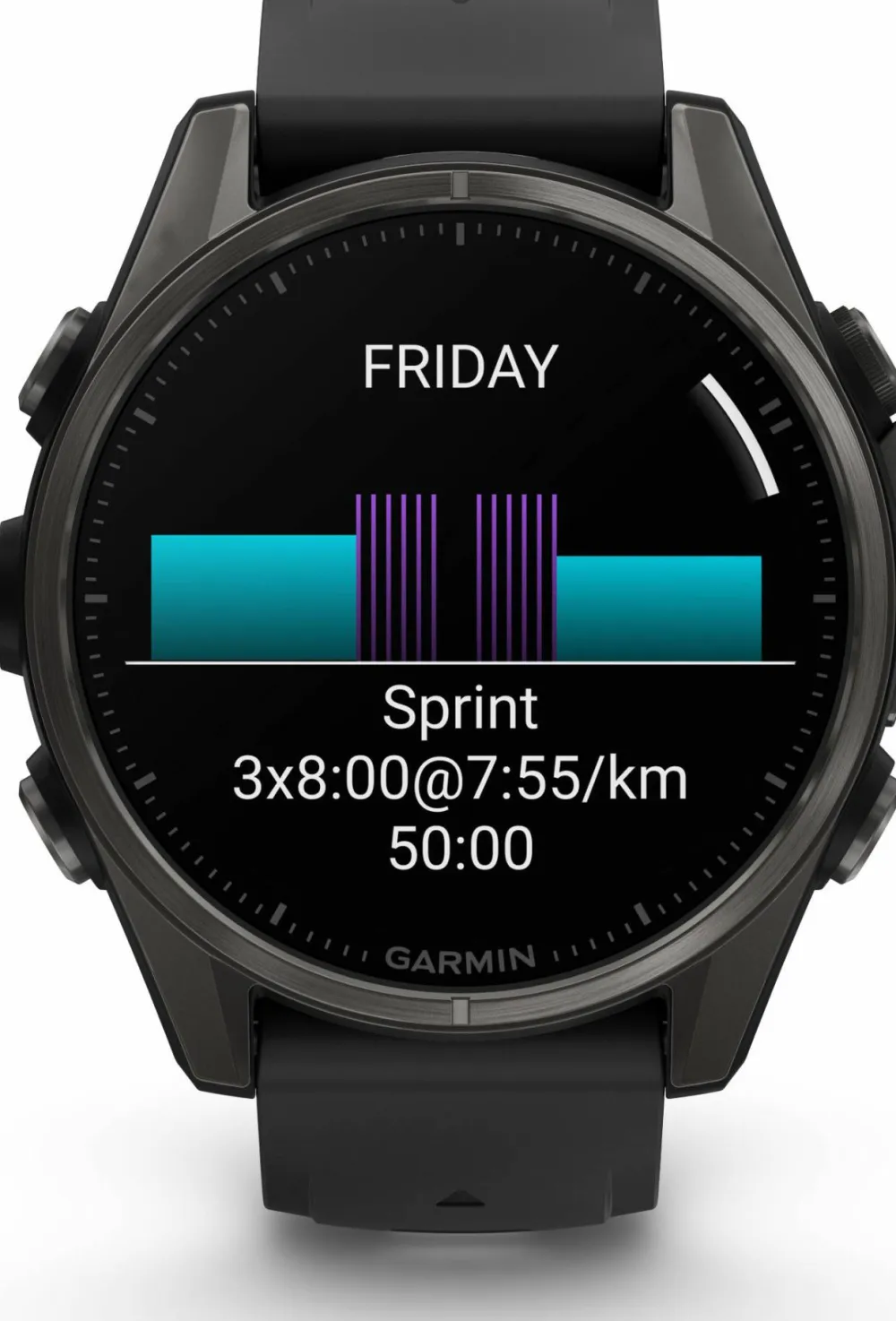 Clearance Fenix 8 Amoled 43mm, Sapphire Carbon Gray DLC Titanium - Black/Pebble Grey Silicone Strap Elektronik|Träning