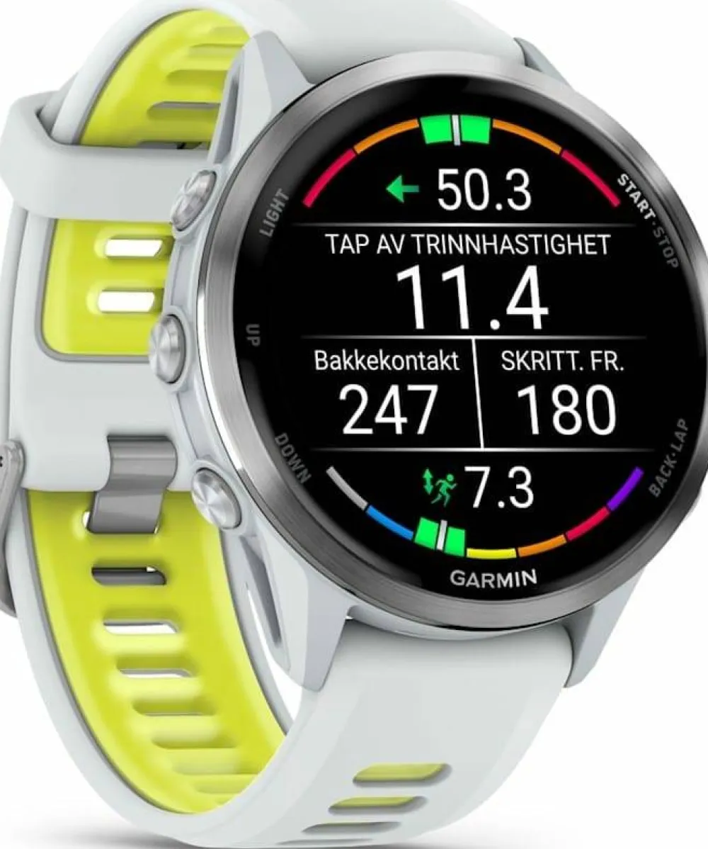 Garmin Forerunner 970 Whitestone/Amp Yellow Hot