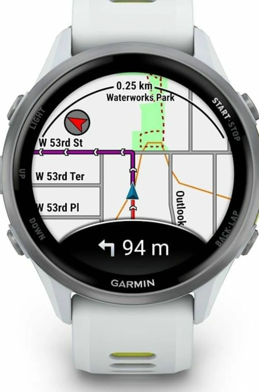Garmin Forerunner 970 Whitestone/Amp Yellow Hot