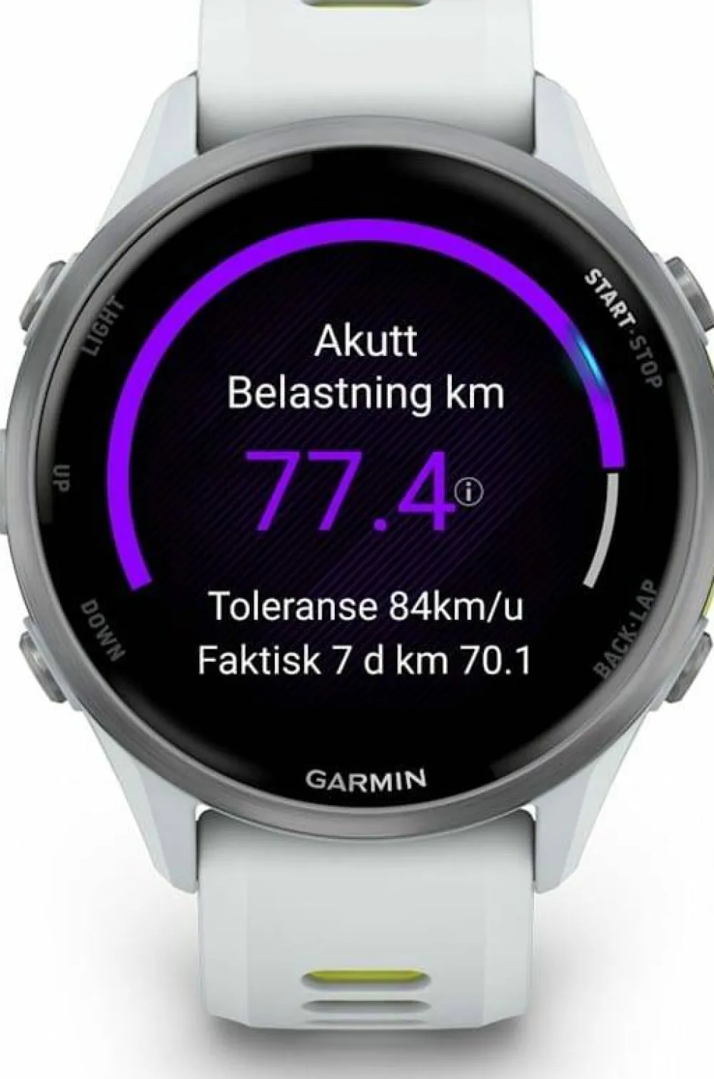 Garmin Forerunner 970 Whitestone/Amp Yellow Hot