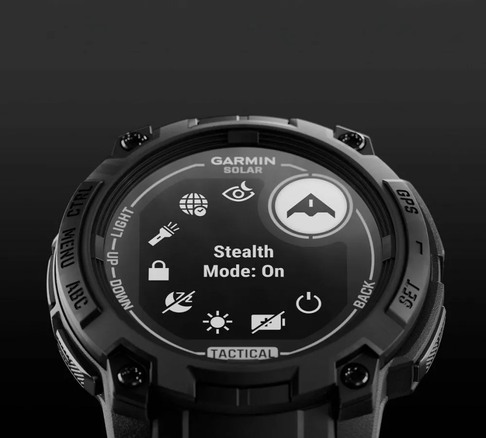 New Instinct® 3 – 50 mm, Solar, Tactical Edition Simning|Cykling