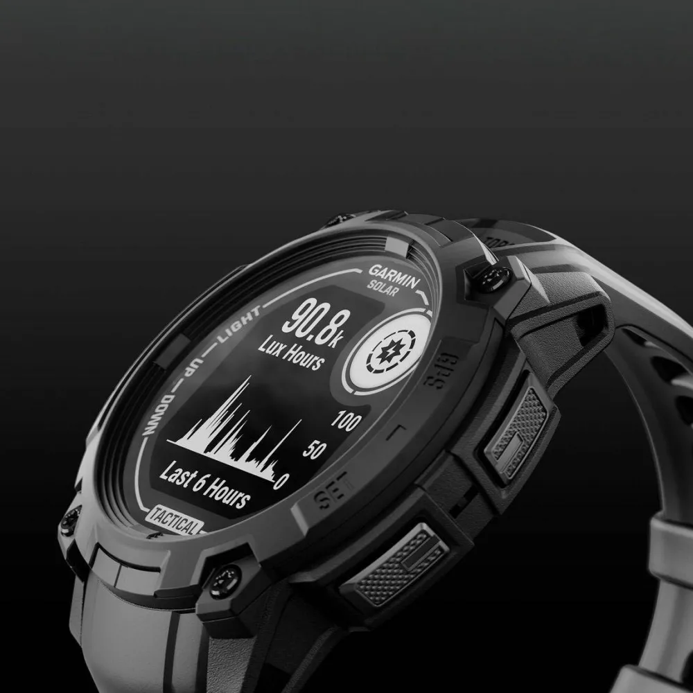 New Instinct® 3 – 50 mm, Solar, Tactical Edition Simning|Cykling